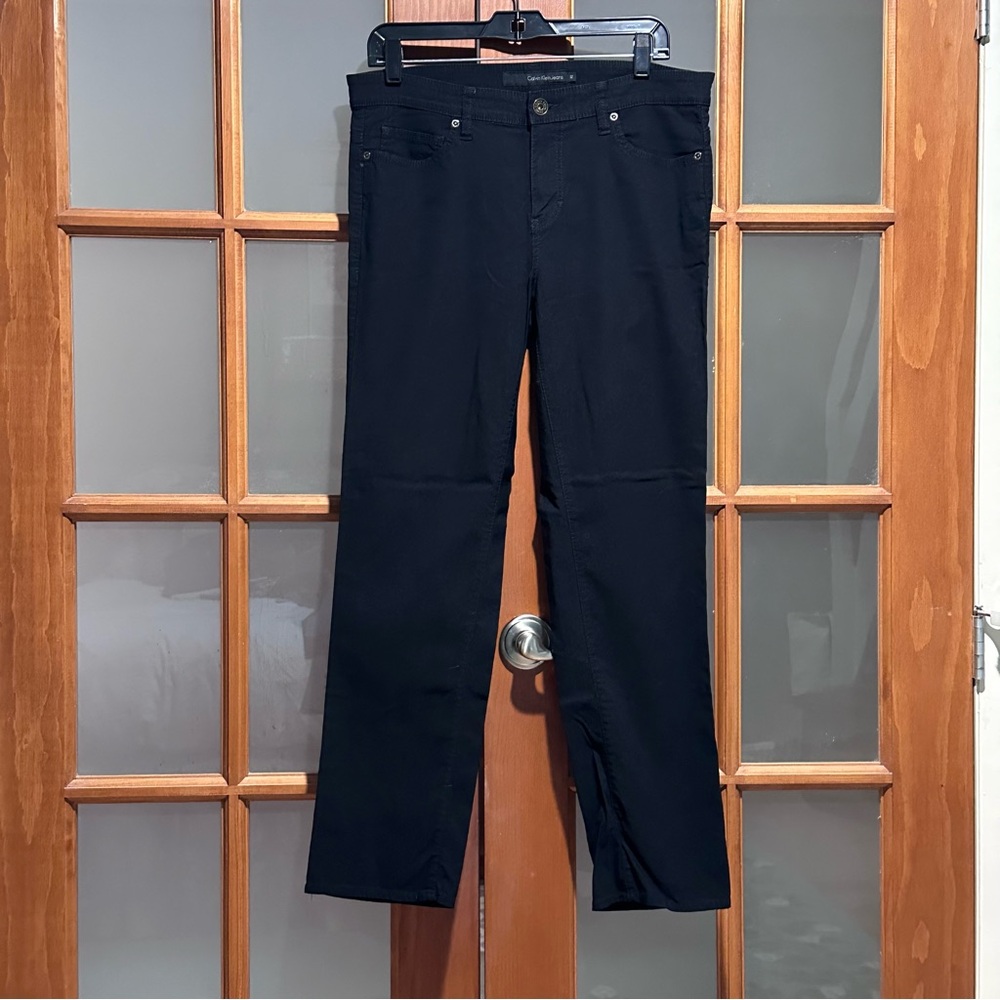 Calvin Klein Black Straight Jeans